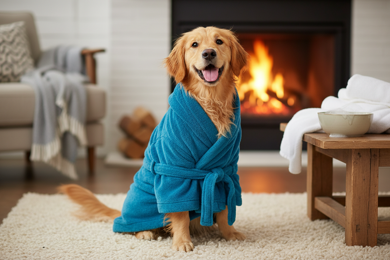 Hunde Bademantel – Sinnvoll oder übertrieben?