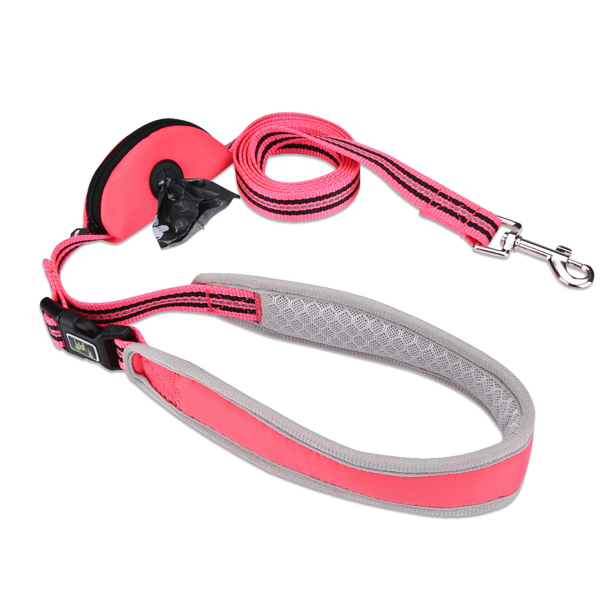 Reflektierende Hundeleine 150cm – Nylon, 4 Farben, für alle Hundegrößen