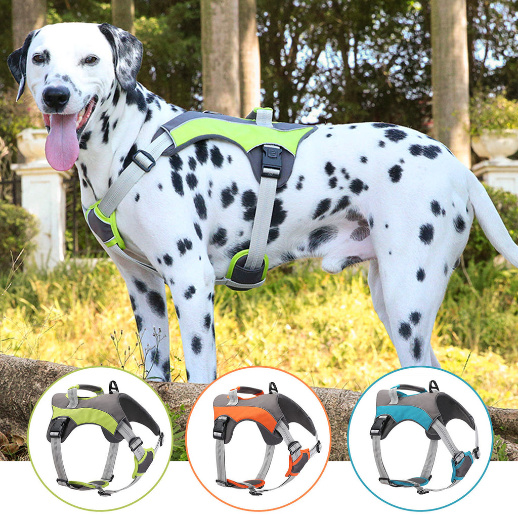 Reflektierendes Hundegeschirr 360° Anti-Zug – Polyester, S–XL, 3 Farben