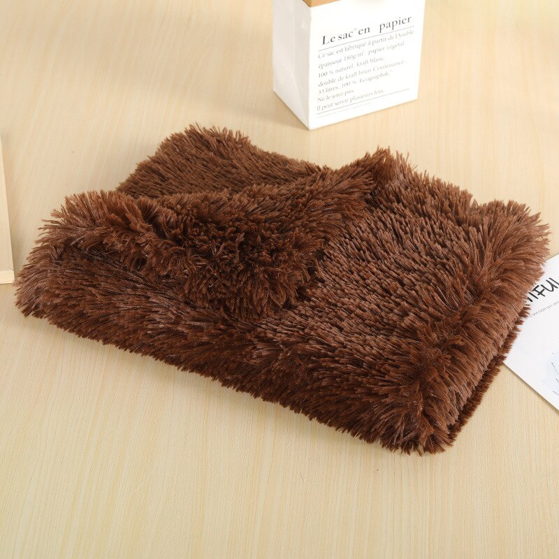 Luxuriöse Plüsch-Hundedecke – Weiches Fleece, 24 Farben, Größen S–L, für Hunde & Katzen
