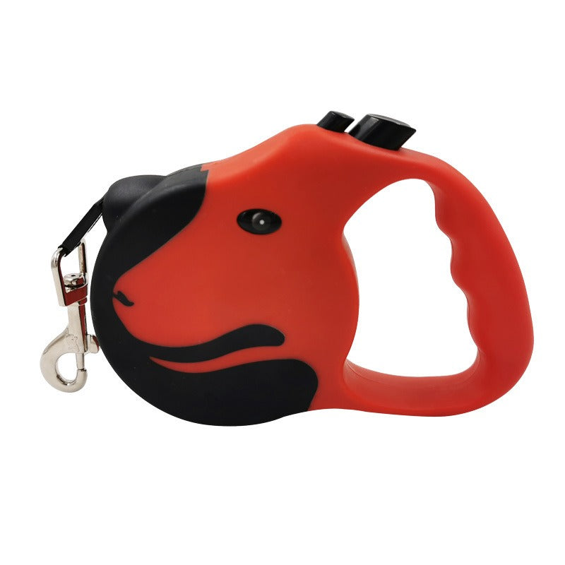 Automatische Einzieh-Hundeleine – 3M–8M, für mittlere & große Hunde, 12 Farben