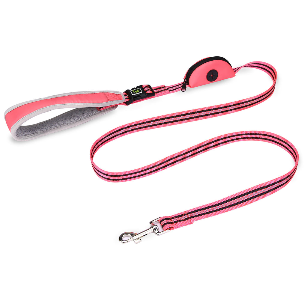 Reflektierende Hundeleine aus Nylon – 150cm, für kleine, mittlere & große Hunde