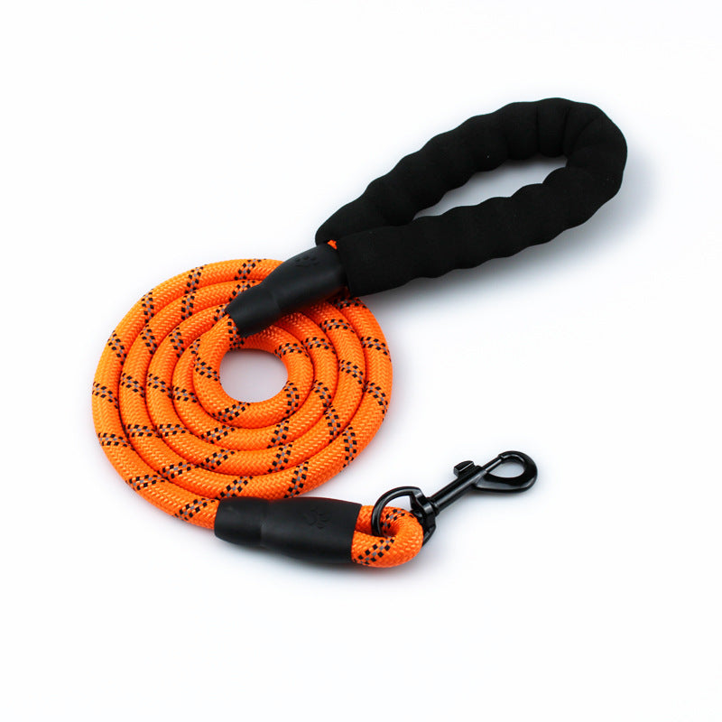 Reflektierende Hundeleine Nylon 150cm – Heavy Duty, 7 Farben, für alle Hundegrößen