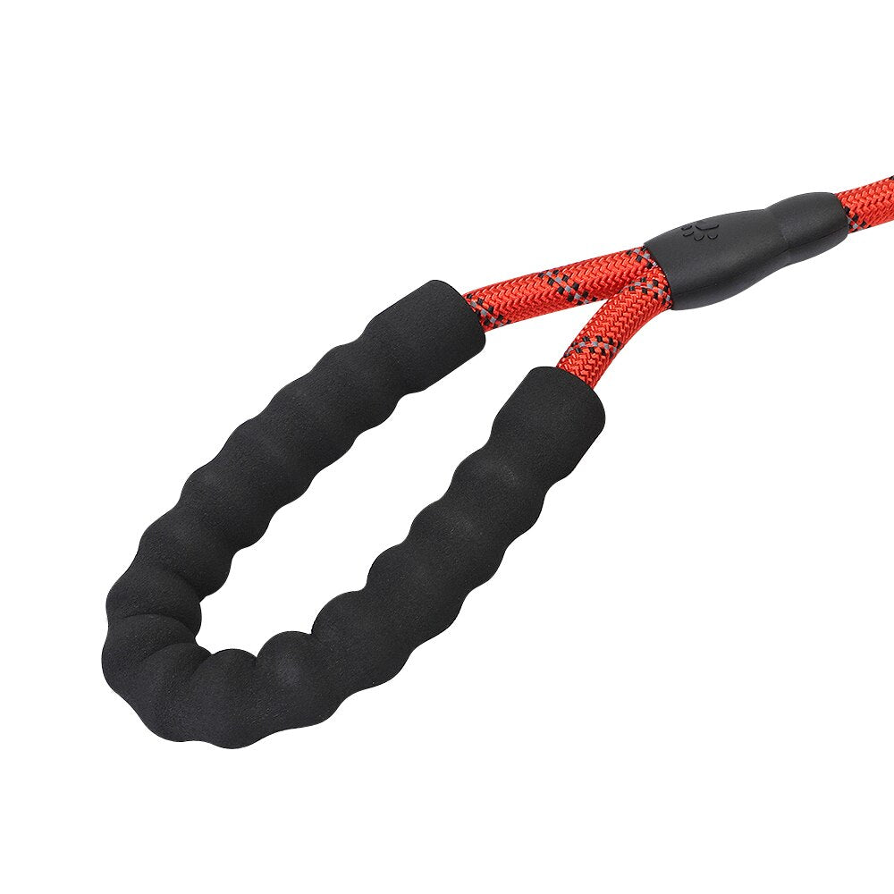 Reflektierende Hundeleine Nylon 150cm – Heavy Duty, 7 Farben, für alle Hundegrößen