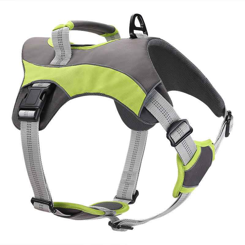 Reflektierendes Hundegeschirr 360° Anti-Zug – Polyester, S–XL, 3 Farben