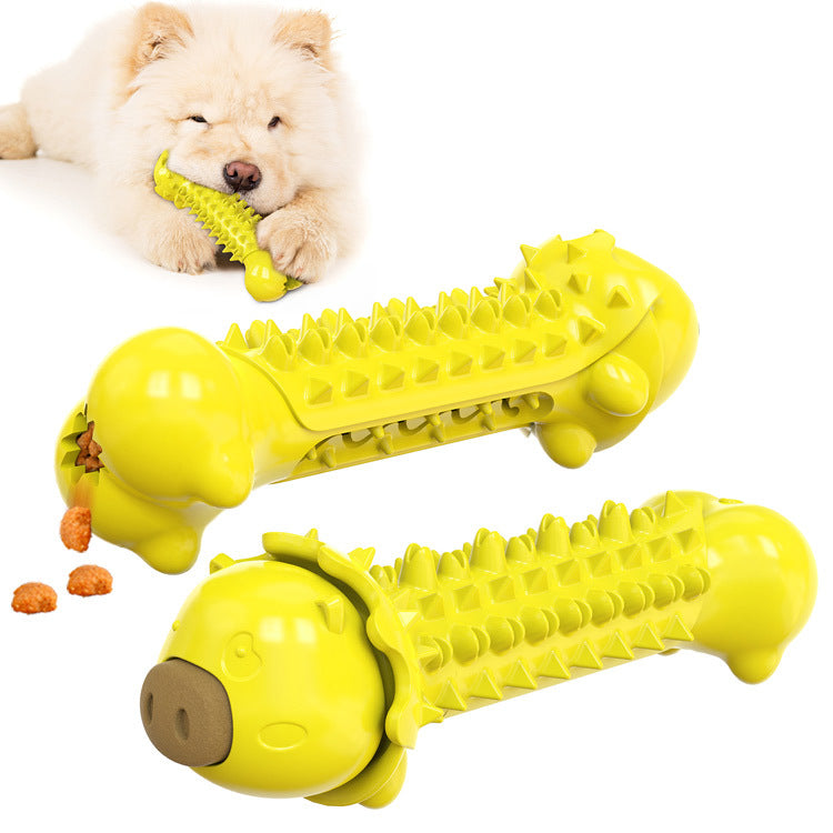 Hunde Zahnbürsten-Stick – Kauspielzeug für Zahnpflege & Molar