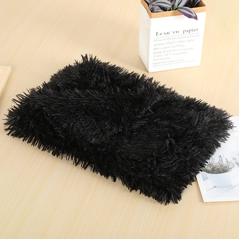 Luxuriöse Plüsch-Hundedecke – Weiches Fleece, 24 Farben, Größen S–L, für Hunde & Katzen