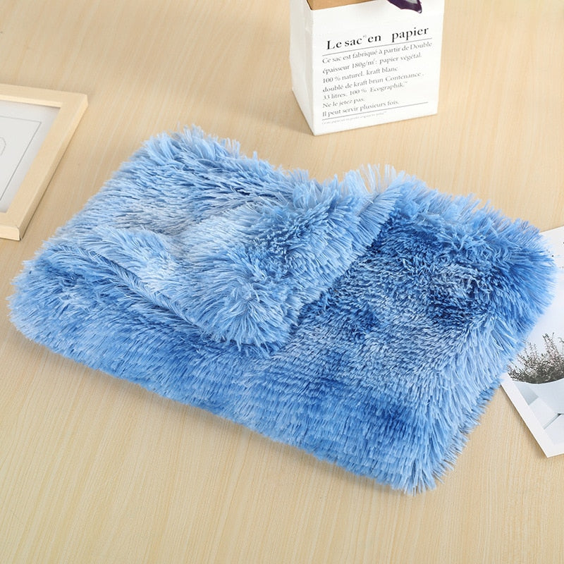 Luxuriöse Plüsch-Hundedecke – Weiches Fleece, 24 Farben, Größen S–L, für Hunde & Katzen