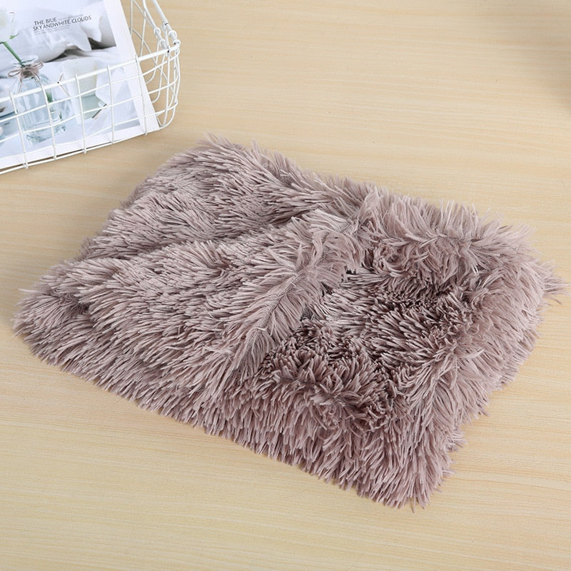 Luxuriöse Plüsch-Hundedecke – Weiches Fleece, 24 Farben, Größen S–L, für Hunde & Katzen