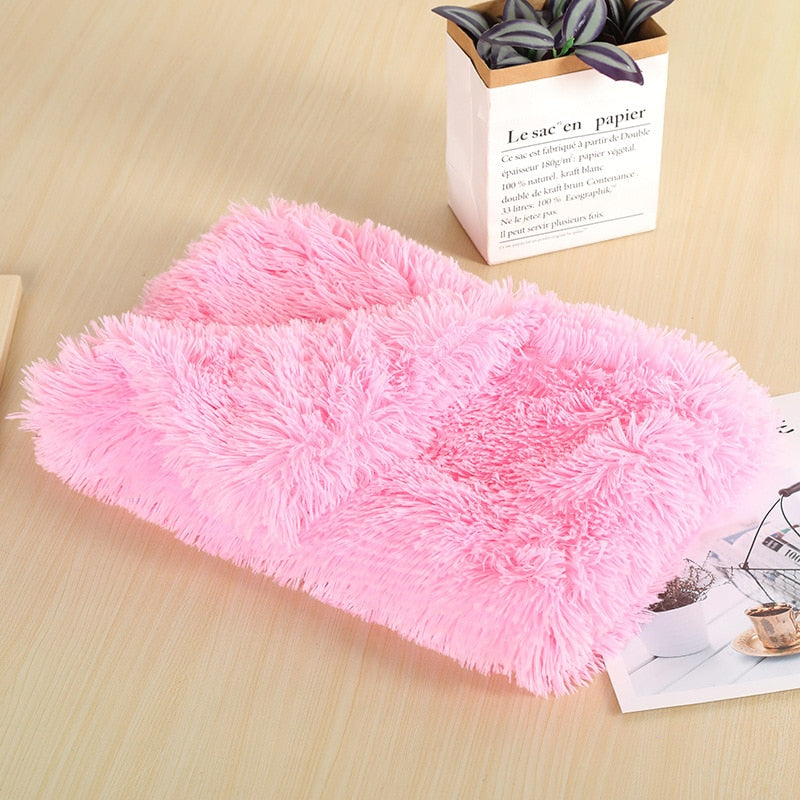 Luxuriöse Plüsch-Hundedecke – Weiches Fleece, 24 Farben, Größen S–L, für Hunde & Katzen