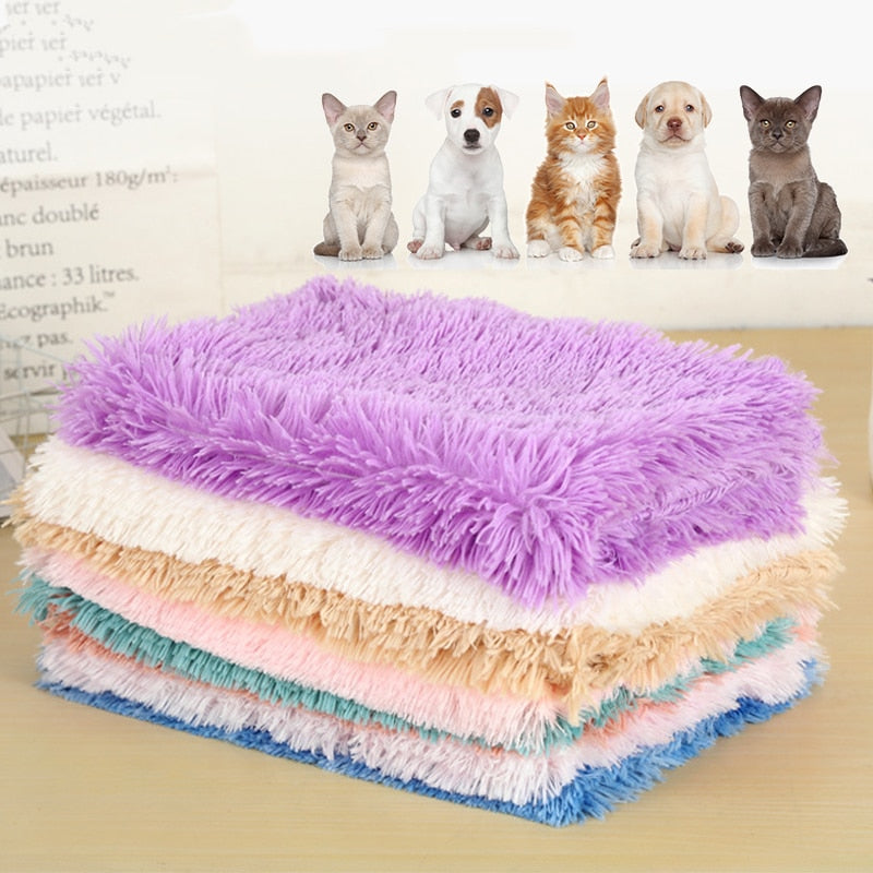 Luxuriöse Plüsch-Hundedecke – Weiches Fleece, 24 Farben, Größen S–L, für Hunde & Katzen