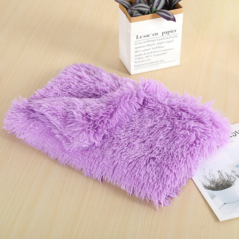 Luxuriöse Plüsch-Hundedecke – Weiches Fleece, 24 Farben, Größen S–L, für Hunde & Katzen