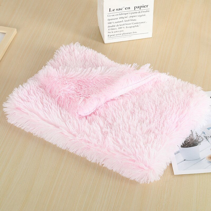 Luxuriöse Plüsch-Hundedecke – Weiches Fleece, 24 Farben, Größen S–L, für Hunde & Katzen