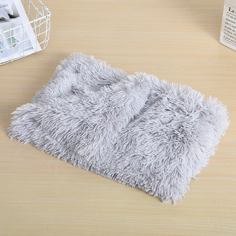 Luxuriöse Plüsch-Hundedecke – Weiches Fleece, 24 Farben, Größen S–L, für Hunde & Katzen