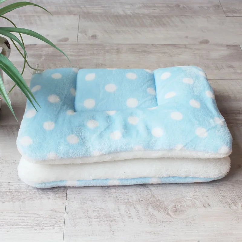 Weiche Fleece-Hundedecke mit Muster – 15 Designs, 6 Größen XS–XXL, für Hunde & Katzen