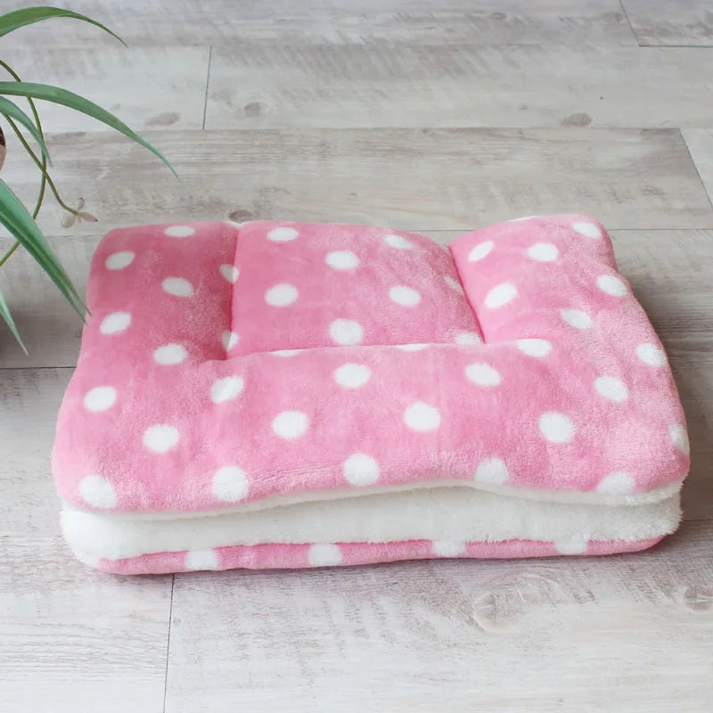 Weiche Fleece-Hundedecke mit Muster – 15 Designs, 6 Größen XS–XXL, für Hunde & Katzen