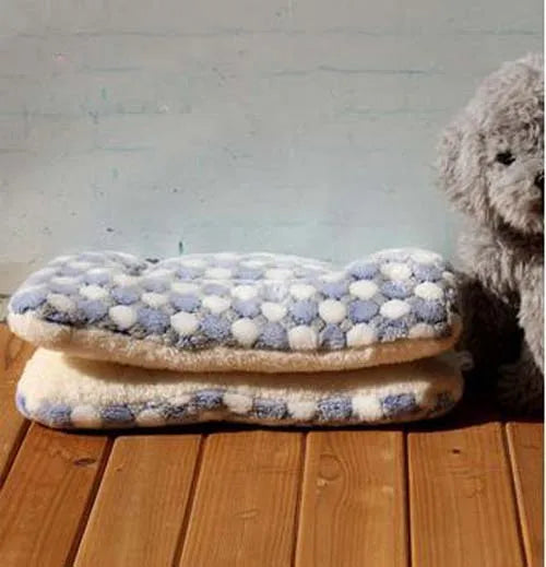 Weiche Fleece-Hundedecke mit Muster – 15 Designs, 6 Größen XS–XXL, für Hunde & Katzen