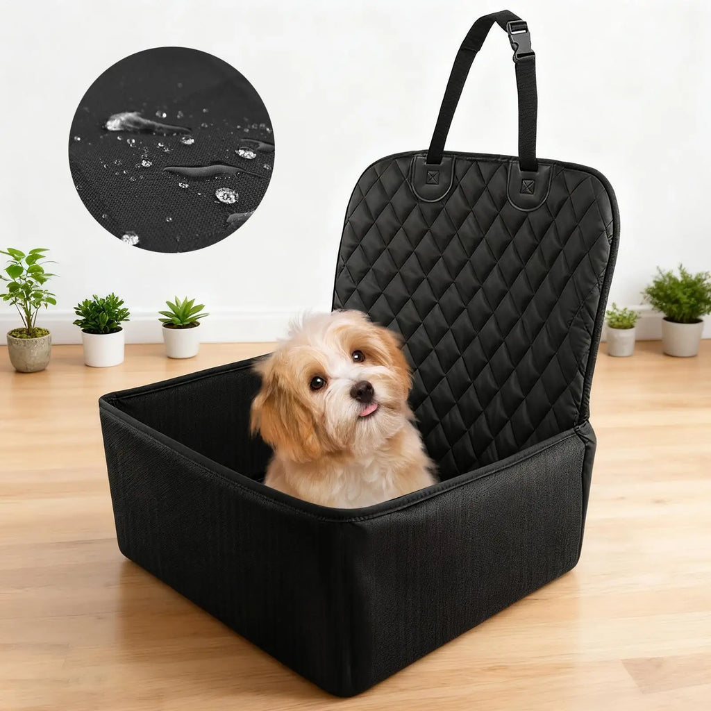 2-in-1 Hunde-Autositz & Reisebett – sicher unterwegs, bequem entspannen